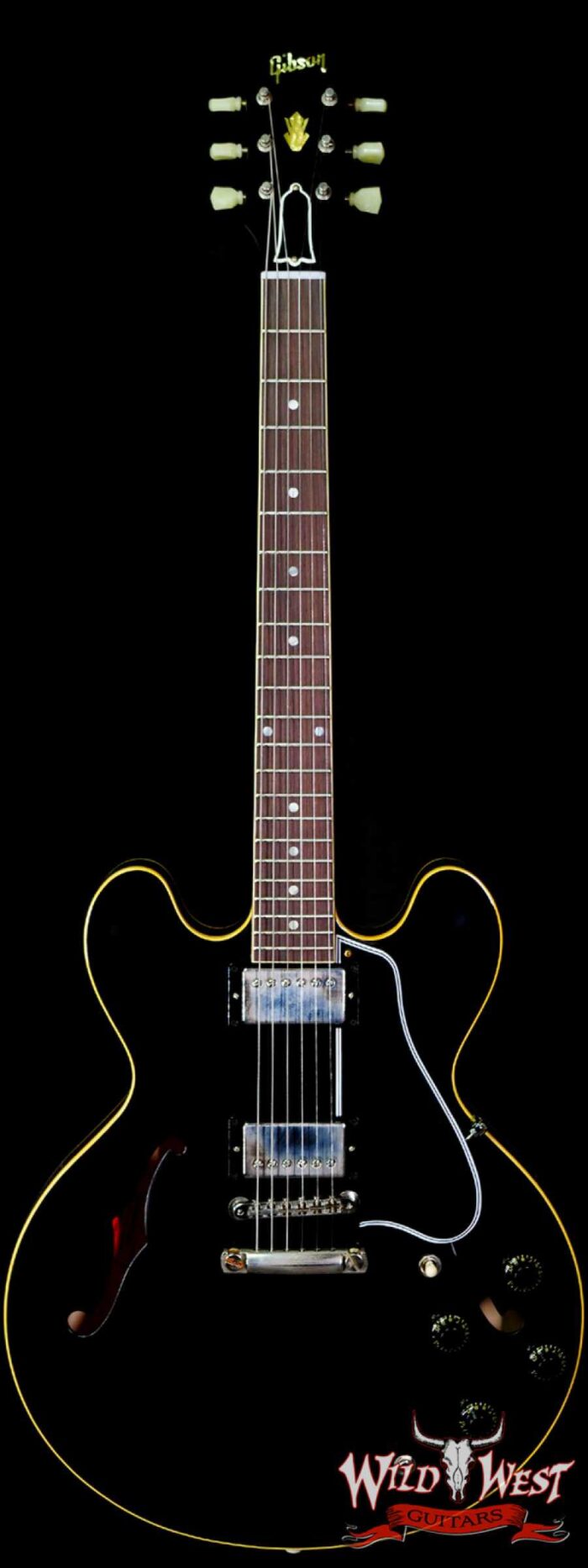 Gibson Custom Shop 1959 ES-335 Reissue VOS Ebony - Image 1