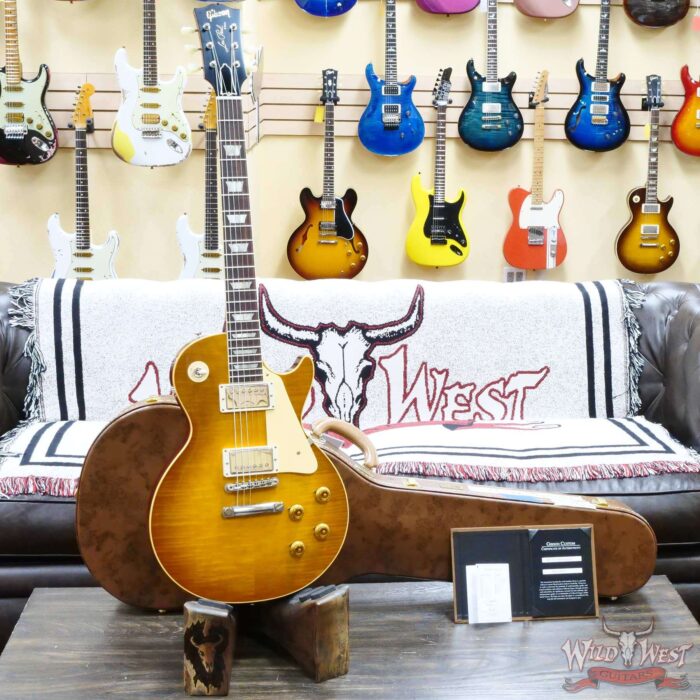 Gibson Custom Shop 1959 Les Paul Standard Reissue VOS Dirty Lemon 8.80 LBS - Image 6