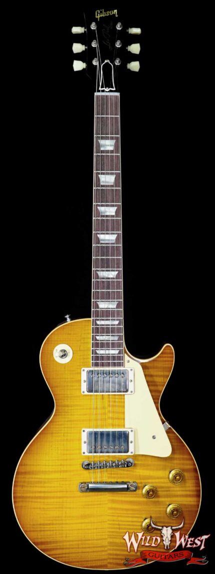 Gibson Custom Shop M2M 1959 Les Paul Standard Murphy Lab Ultra Light Aged Golden Poppy Burst 8.75 LBS