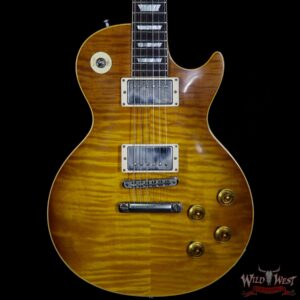 Gibson Custom Shop `59 Les Paul Standard VOS Brazilian Rosewood Fingerboard Honey Lemon Fade 8.25 Lbs - Image 3