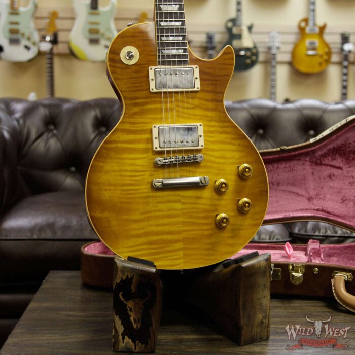 Gibson Custom Shop `59 Les Paul Standard VOS Brazilian Rosewood Fingerboard Honey Lemon Fade 8.25 Lbs - Image 13