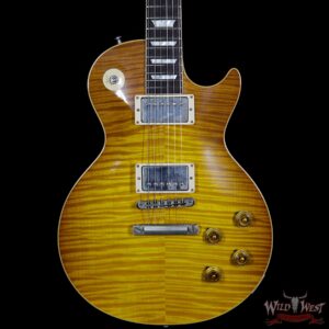 Gibson Custom Shop Historic 1959 Les Paul VOS Hand Selected Killer Top Brazilian Rosewood Board Dirty Lemon 8.90 Lbs - Image 3