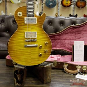 Gibson Custom Shop Historic 1959 Les Paul VOS Hand Selected Killer Top Brazilian Rosewood Board Dirty Lemon 8.90 Lbs - Image 13