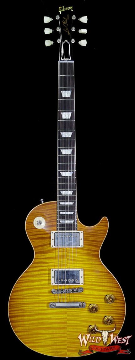 Gibson Custom Shop Historic 1959 Les Paul VOS Hand Selected Killer Top Brazilian Rosewood Board Dirty Lemon 8.90 Lbs