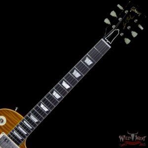 Gibson Custom Shop Historic 1959 Les Paul Heavy Aged Hand Selected Killer Top Brazilian Rosewood Board Dirty Lemon 8.50 Pounds - Image 8