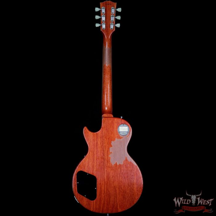 Gibson Custom Shop Historic 1959 Les Paul Heavy Aged Hand Selected Killer Top Brazilian Rosewood Board Honey Lemon Fade 8.35 Pounds - Image 5