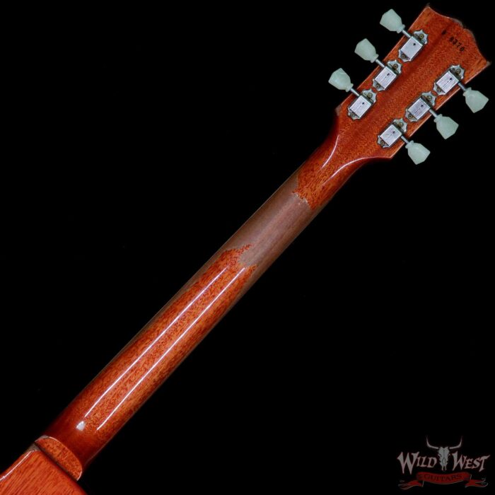 Gibson Custom Shop Historic 1959 Les Paul Heavy Aged Hand Selected Killer Top Brazilian Rosewood Board Honey Lemon Fade 8.35 Pounds - Image 10