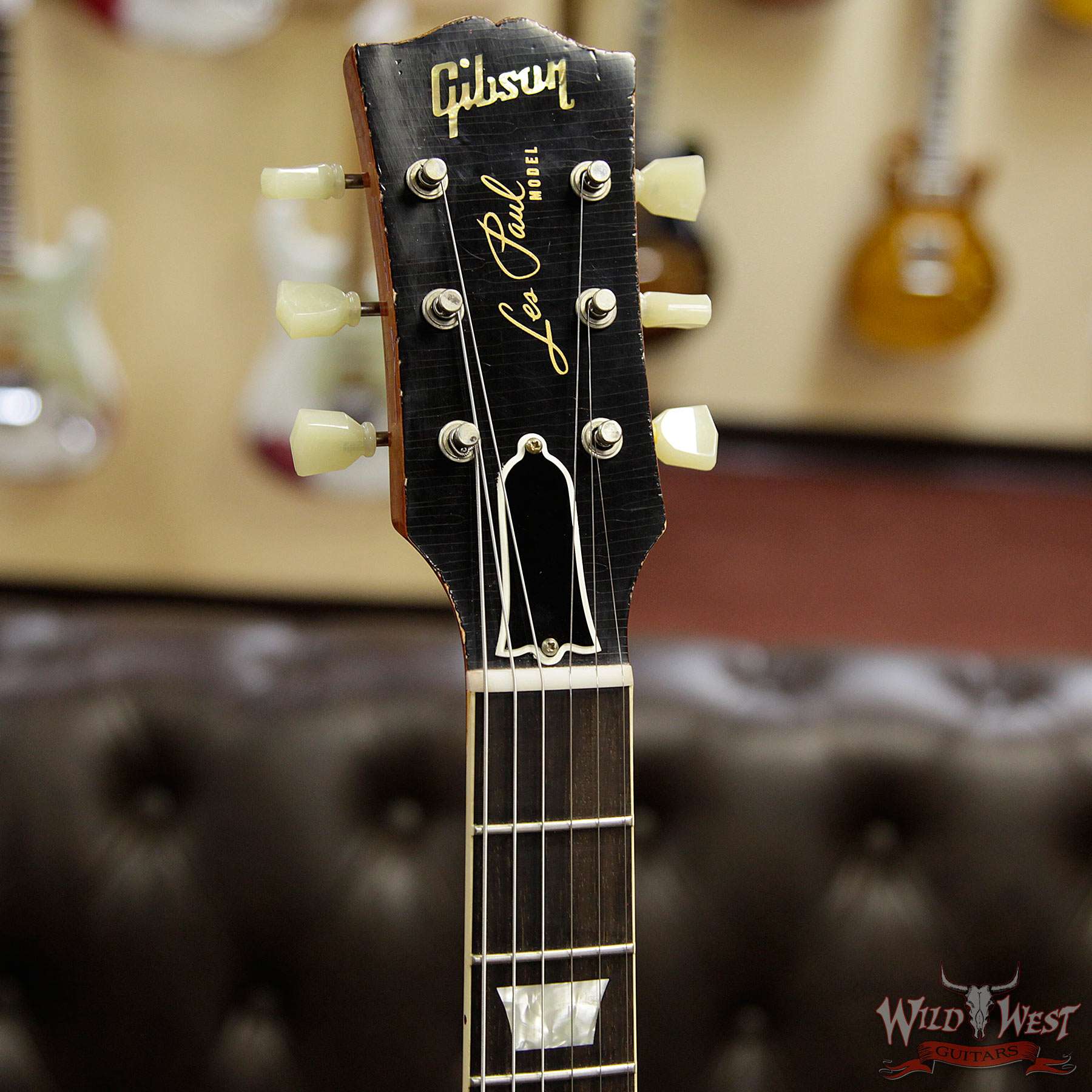 gibsoncs-59lp-brz-ha-vc-98368-hf__wwg.jpg Gibson Custom Shop Historic 1959 Les Paul Heavy Aged Hand Selected Killer Top Brazilian Rosewood Board Vintage Cherry 8.10 Pounds - Image 7