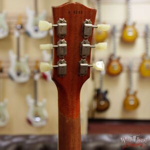 Gibson Custom Shop Historic 1959 Les Paul Heavy Aged Hand Selected Killer Top Brazilian Rosewood Board Vintage Cherry 8.10 Pounds - Image 9