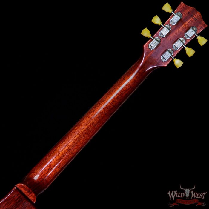 2018 CES Show Gibson Custom Shop Standard Historic 1959 Les Paul Standard VOS Brazialian Rosewood Board Faded Kindred Burst 8.4 Lbs - Image 10