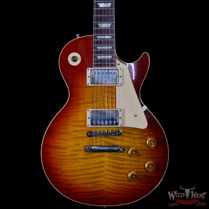 Gibson Custom Shop 60th Anniversary 1960 Les Paul Standard VOS V1 Antiquty Burst 8.75 LBS - Image 2