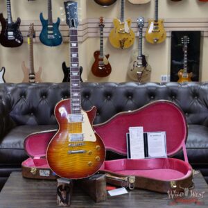 Gibson Custom Shop 60th Anniversary 1960 Les Paul Standard VOS V1 Antiquty Burst 8.75 LBS - Image 6