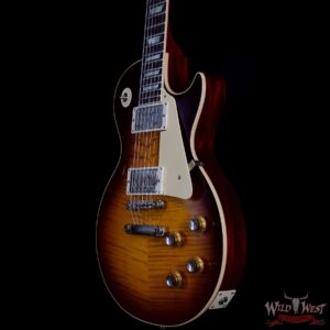 Gibson Custom Shop 60th Anniversary 1960 Les Paul Standard VOS V3 Washed Bourbon Burst - Image 2