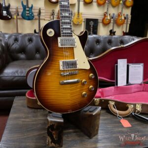 Gibson Custom Shop 60th Anniversary 1960 Les Paul Standard VOS V3 Washed Bourbon Burst - Image 8