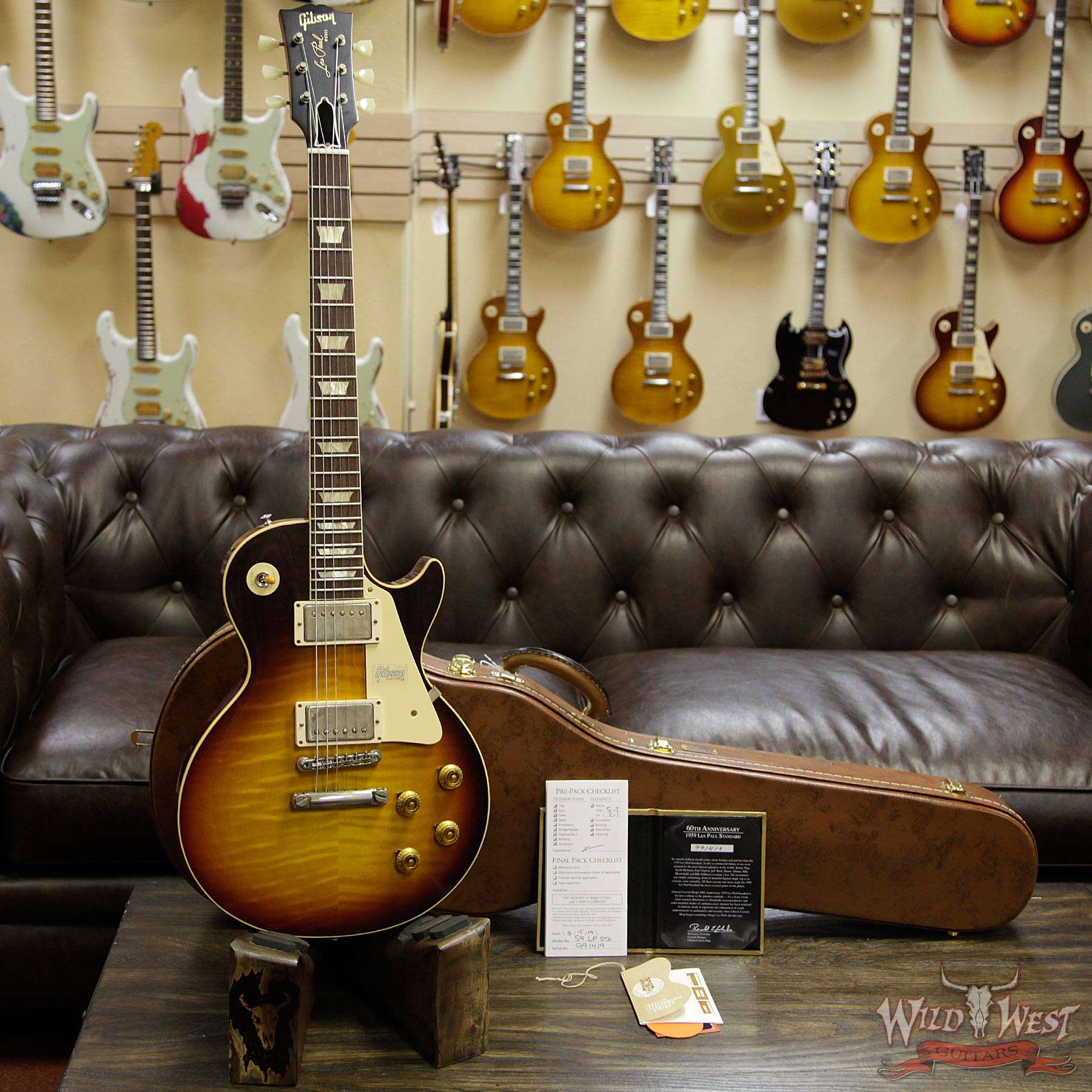 gibsoncs-60thlp-991419-d1__wwg.jpg Gibson Custom Shop 60th Anniversary 1959 Les Paul Standard VOS Southern Fade 9.10 LBS - Image 11