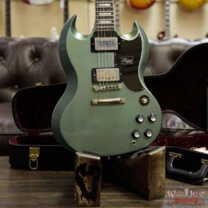 Gibson Custom Shop ‘61 1961 SG Standard Reissue Stop Bar Aged Metallic Teal 6.25 LBS - Image 8