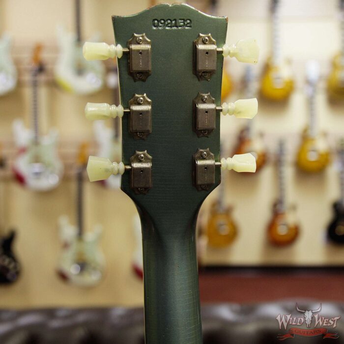 Gibson Custom Shop ‘61 1961 SG Standard Reissue Stop Bar Aged Metallic Teal 6.25 LBS - Image 11