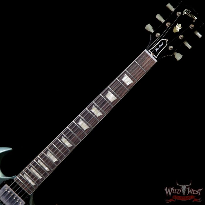 Gibson Custom Shop ‘61 1961 SG Standard Reissue Stop Bar Aged Metallic Teal 6.25 LBS - Image 4