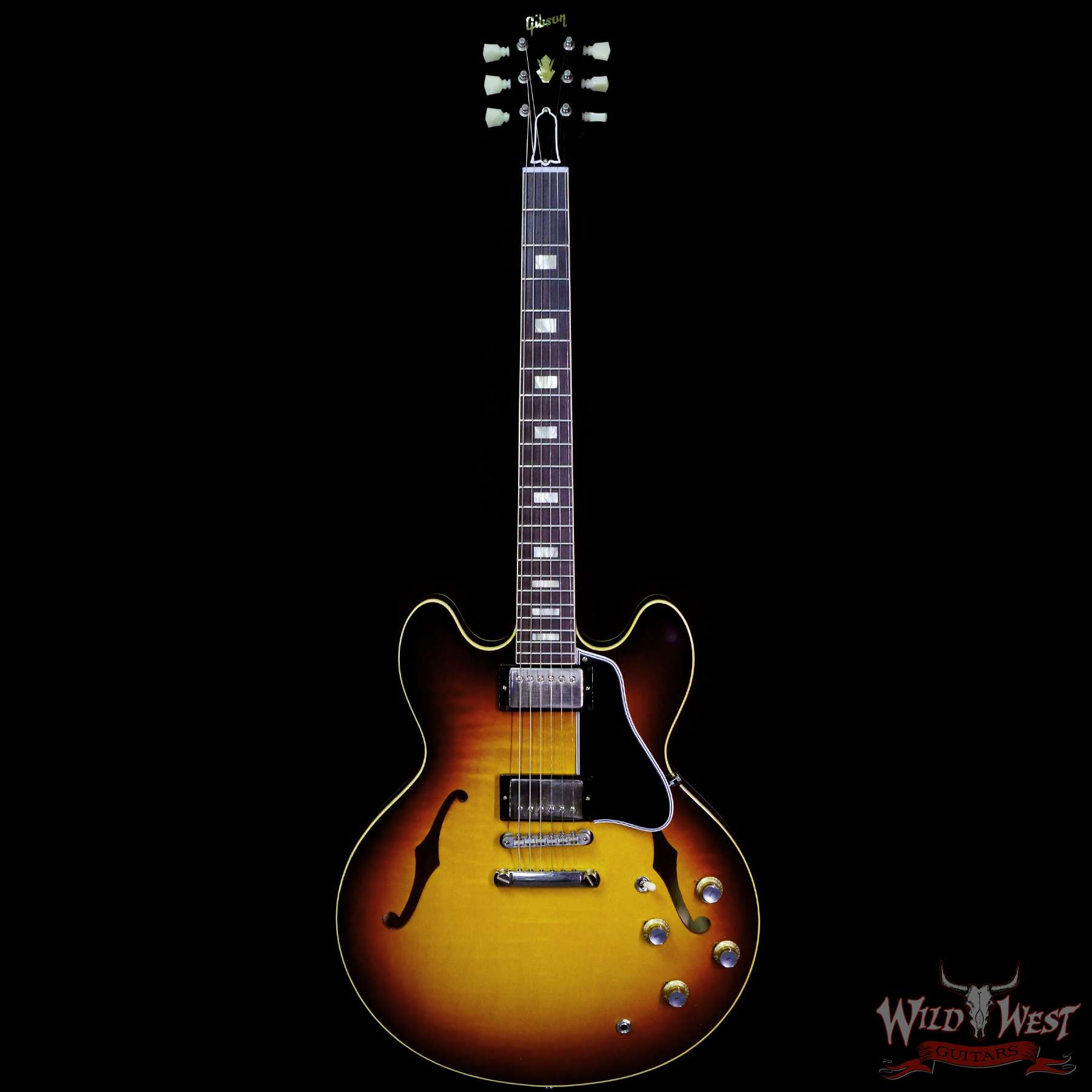gibsoncs-64es335-vs-111542-c1__wwg.jpg Gibson Custom Shop 1964 ES-335 Reissue Vintage Burst - Image 3