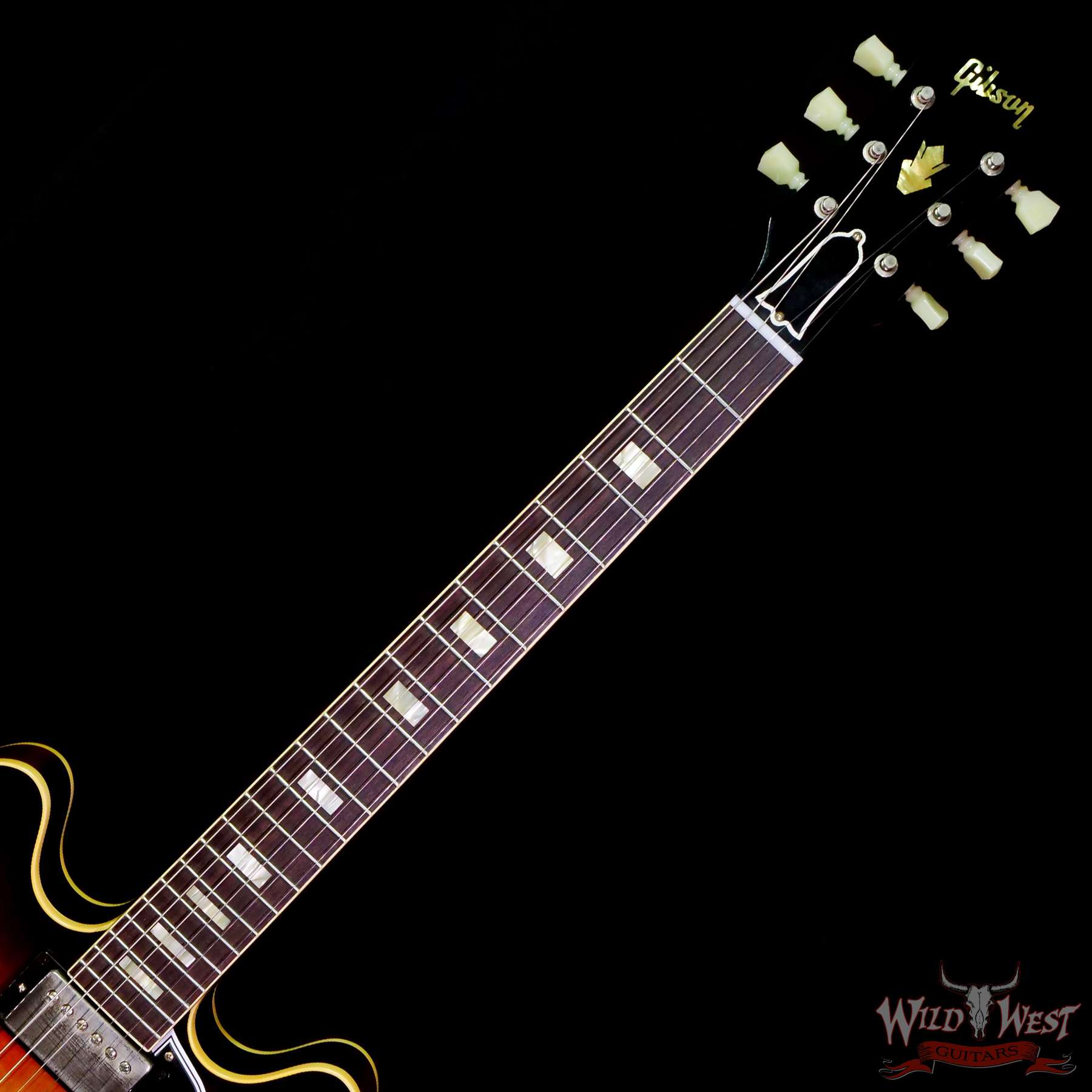 gibsoncs-64es335-vs-111542-c2__wwg.jpg Gibson Custom Shop 1964 ES-335 Reissue Vintage Burst - Image 4