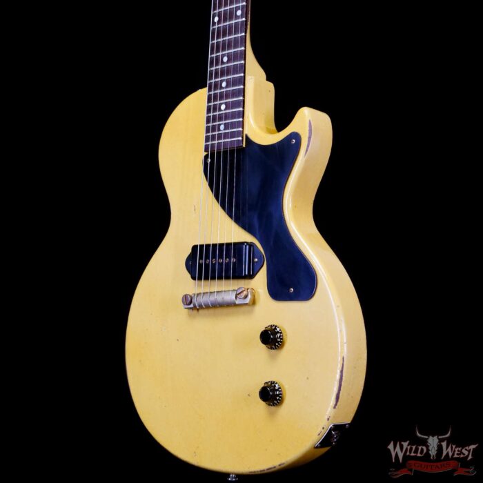 Gibson Custom Shop 1957 Les Paul Junior Single Cut Murphy Lab Heavy Aged TV Yellow - Image 2
