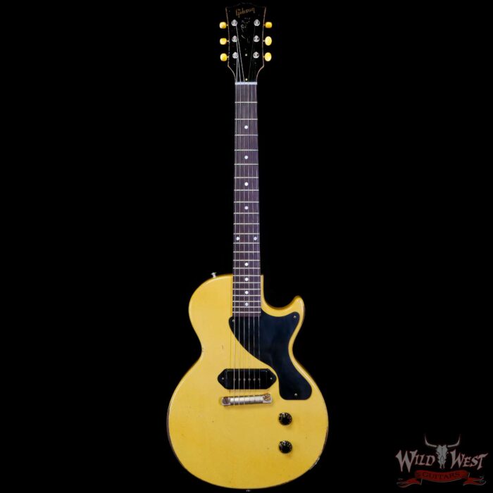 Gibson Custom Shop 1957 Les Paul Junior Single Cut Murphy Lab Heavy Aged TV Yellow - Image 3
