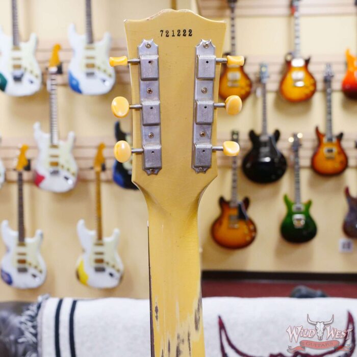Gibson Custom Shop 1957 Les Paul Junior Single Cut Murphy Lab Heavy Aged TV Yellow - Image 11