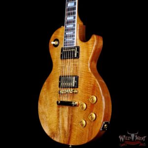 Gibson Custom Shop 1957 Les Paul Special Single Cut Reissue Koa Top Dual Humbuckers Gloss Antique Natural Gold Hardware - Image 2