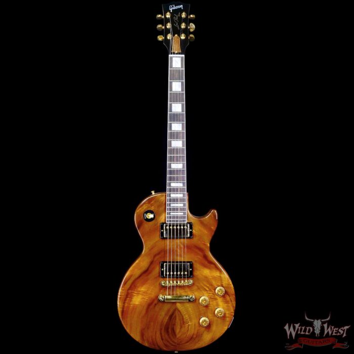 Gibson Custom Shop 1957 Les Paul Special Single Cut Reissue Koa Top Dual Humbuckers Gloss Antique Natural Gold Hardware - Image 3