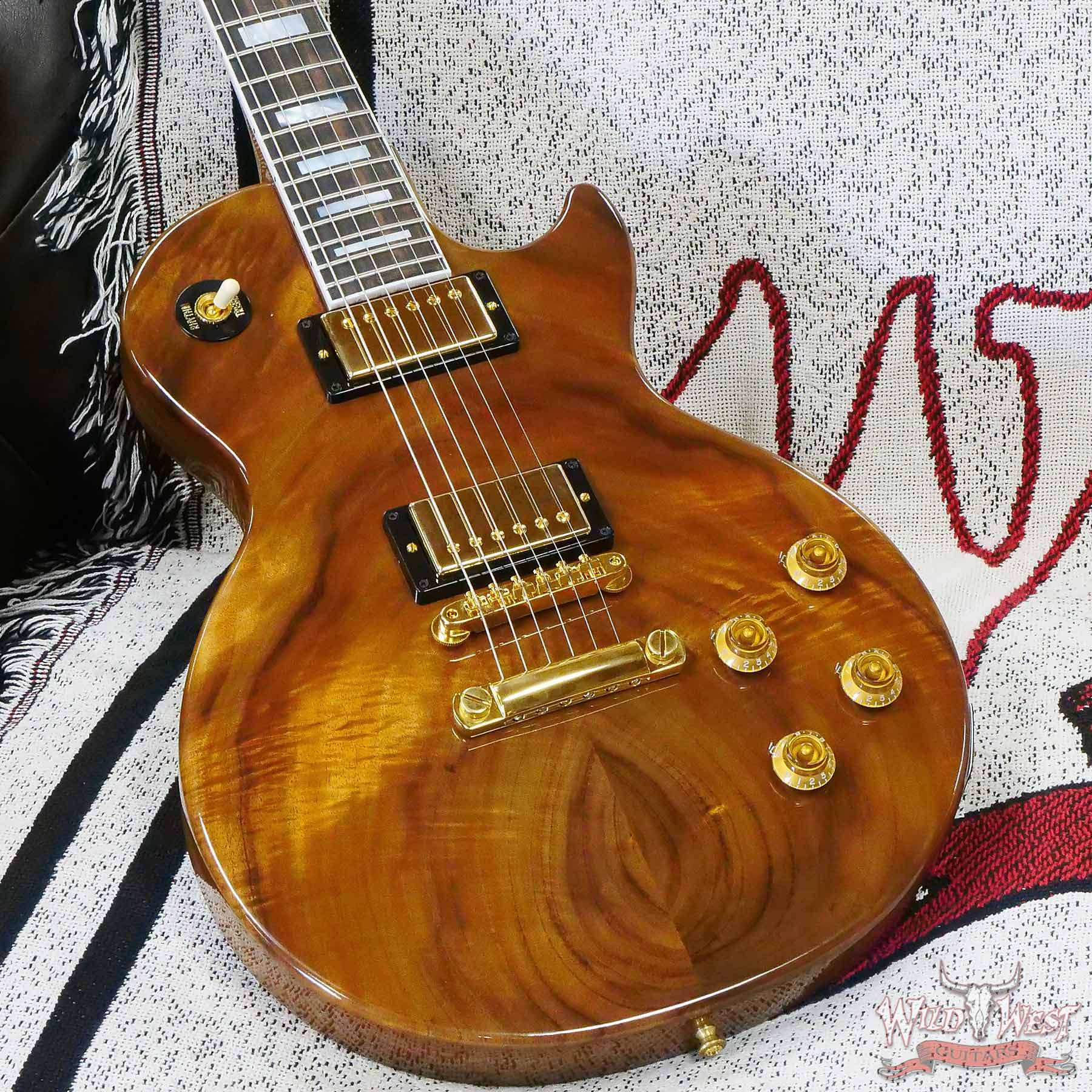 gibsoncs-731429-d3__wwg.jpg Gibson Custom Shop 1957 Les Paul Special Single Cut Reissue Koa Top Dual Humbuckers Gloss Antique Natural Gold Hardware - Image 8