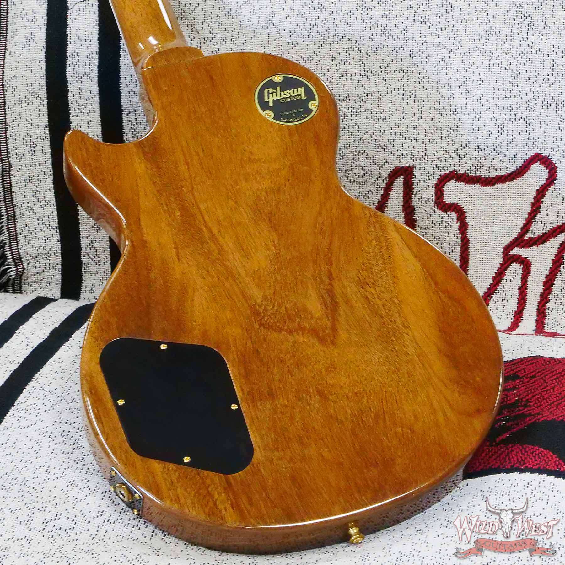 gibsoncs-731429-d6__wwg.jpg Gibson Custom Shop 1957 Les Paul Special Single Cut Reissue Koa Top Dual Humbuckers Gloss Antique Natural Gold Hardware - Image 11