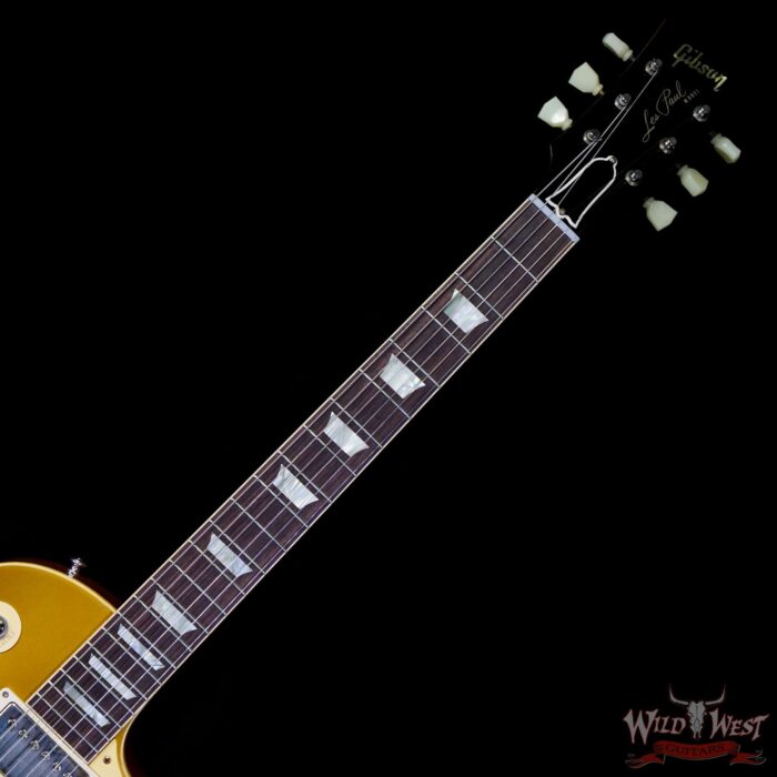 Gibson Custom Shop 1957 Les Paul Goldtop Reissue VOS Double Gold 8.65 LBS - Image 4