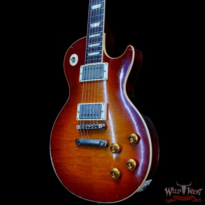 Gibson Custom Shop M2M 1958 Les Paul Standard ‘58 Reissue R8 Murphy Heavy Aged First Standard Color 7.95 LBS - Image 2