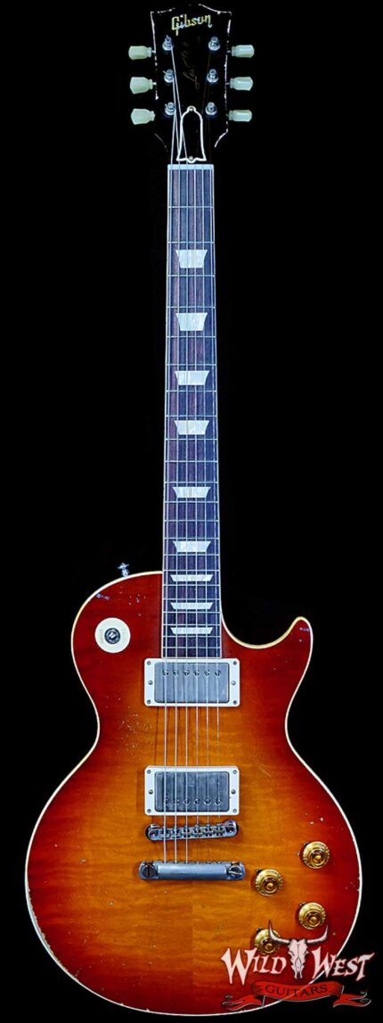 Gibson Custom Shop M2M 1958 Les Paul Standard ‘58 Reissue R8 Murphy Heavy Aged First Standard Color 7.95 LBS