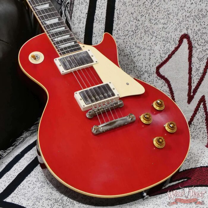 Gibson Custom Shop M2M 1958 Les Paul Standard Murphy Lab Light Aged Sweet Cherry Red 8.55 LBS - Image 8