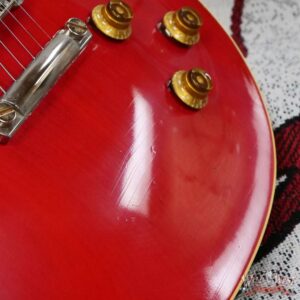 Gibson Custom Shop M2M 1958 Les Paul Standard Murphy Lab Light Aged Sweet Cherry Red 8.55 LBS - Image 9