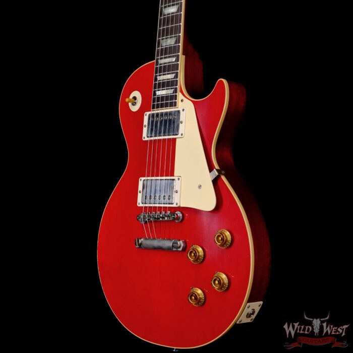 Gibson Custom Shop M2M 1958 Les Paul Standard Murphy Lab Light Aged Sweet Cherry Red 8.80 LBS - Image 2