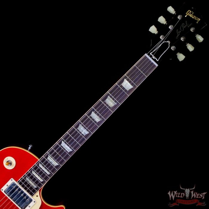 Gibson Custom Shop M2M 1958 Les Paul Standard Murphy Lab Light Aged Sweet Cherry Red 8.80 LBS - Image 4