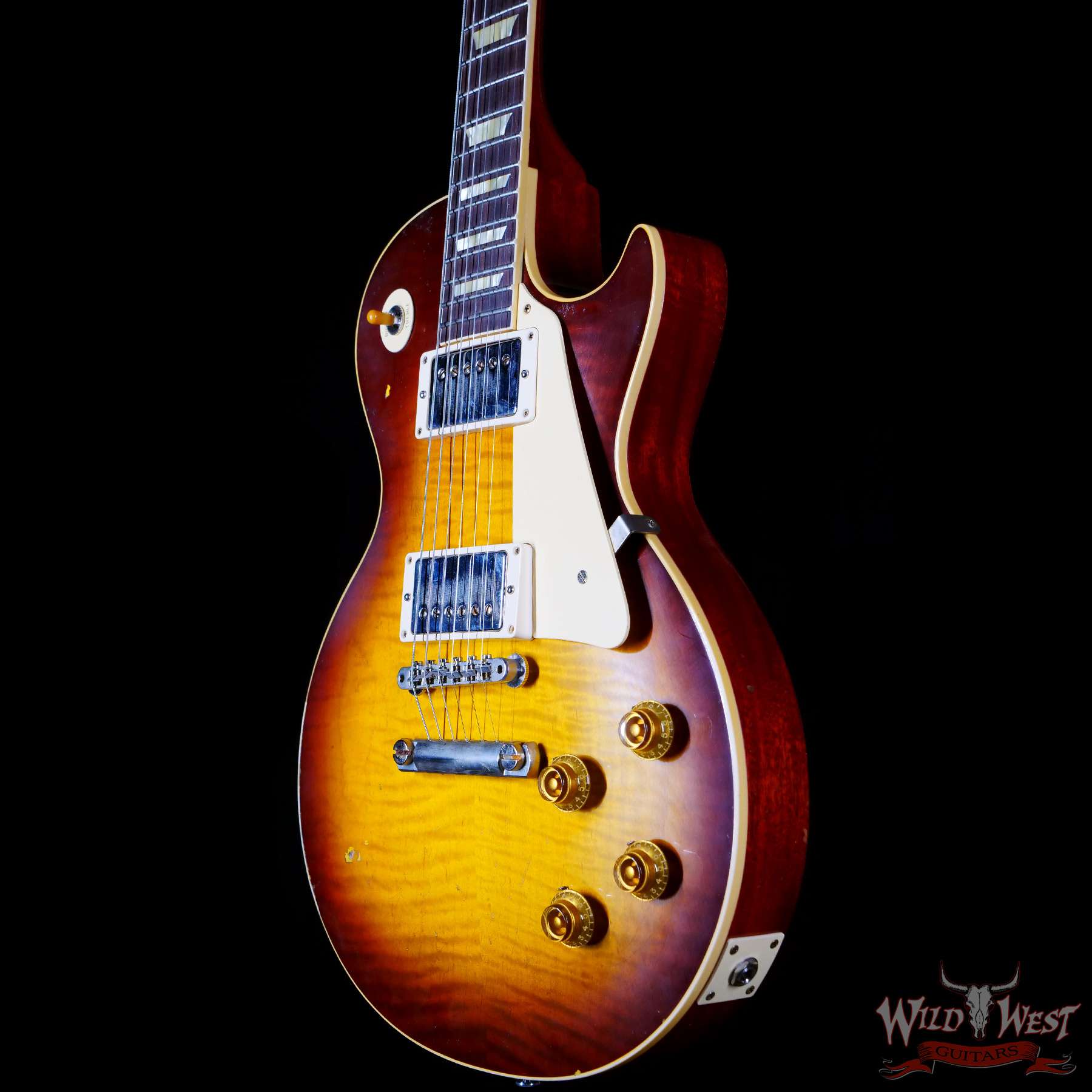 gibsoncs-912052-br__wwg.jpg Gibson Custom Shop 1959 Les Paul Standard Murphy Lab Light Aged Royal Tea Burst - Image 2