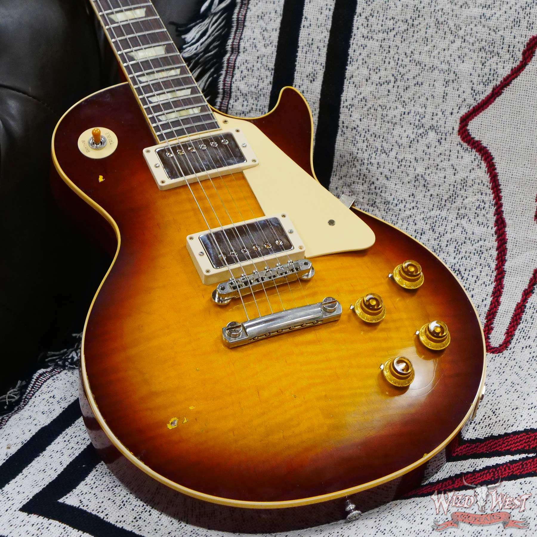 gibsoncs-912052-d3__wwg.jpg Gibson Custom Shop 1959 Les Paul Standard Murphy Lab Light Aged Royal Tea Burst - Image 8