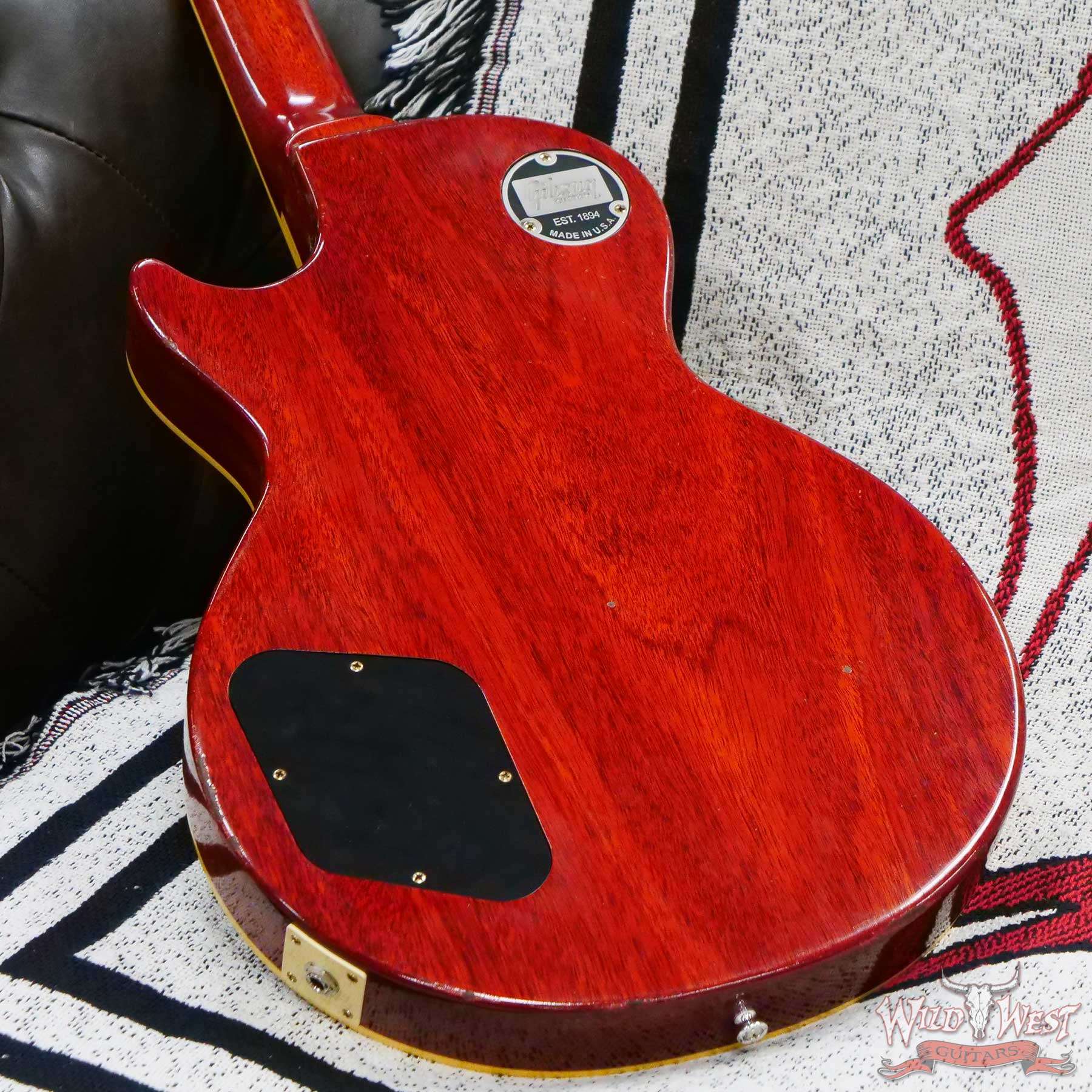 gibsoncs-912052-d6__wwg.jpg Gibson Custom Shop 1959 Les Paul Standard Murphy Lab Light Aged Royal Tea Burst - Image 11