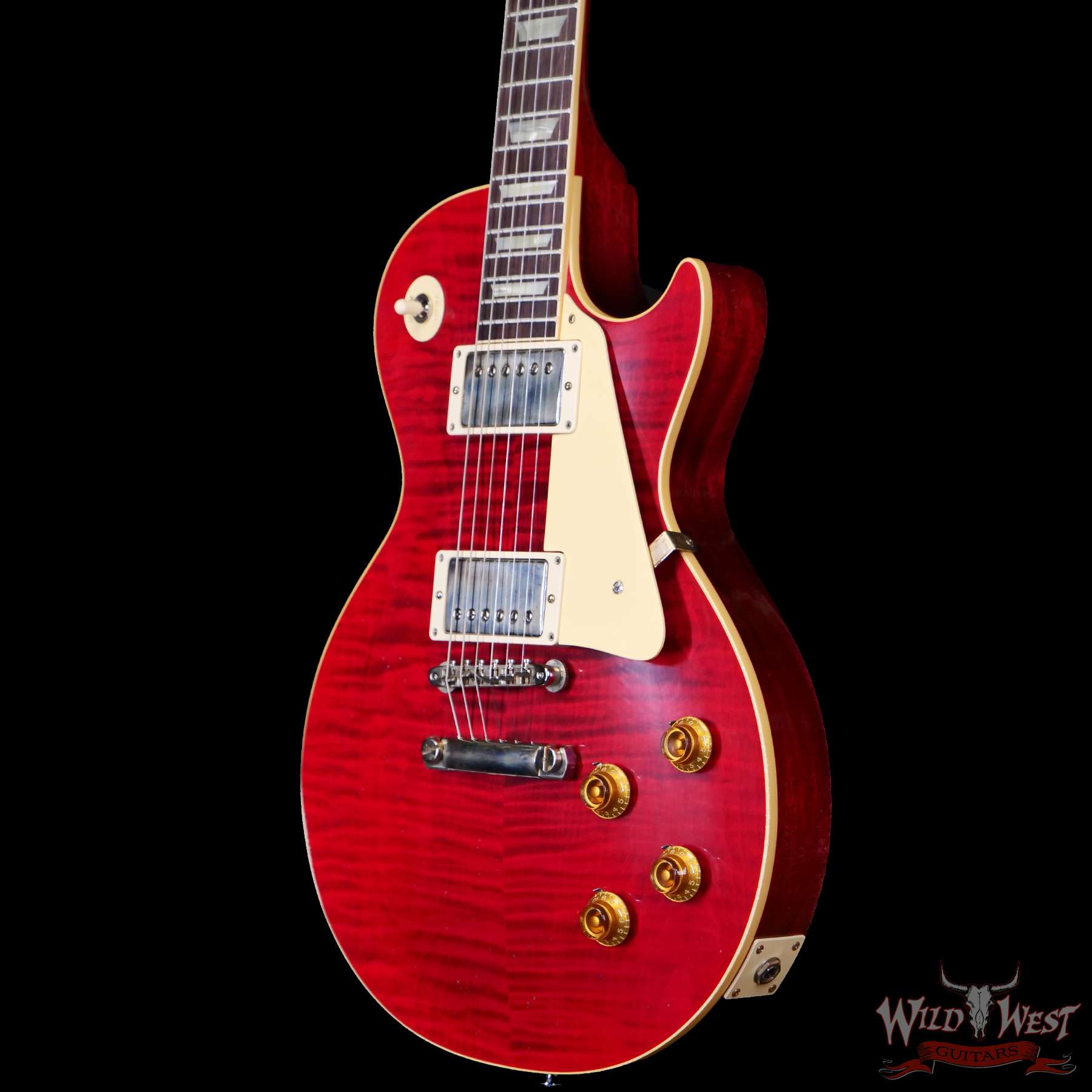 gibsoncs-941270-br__wwg.jpg Gibson Custom Shop M2M 1959 Les Paul Standard Murphy Lab Light Aged Sweet Cherry Red 8.55 LBS - Image 2