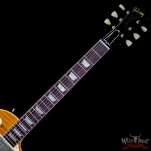 Gibson Custom Shop M2M 1959 Les Paul Standard Reissue Hand Selected Flame Maple Top Murphy Lab Light Aged Green Lemon Fade 8.35 LBS - Image 4