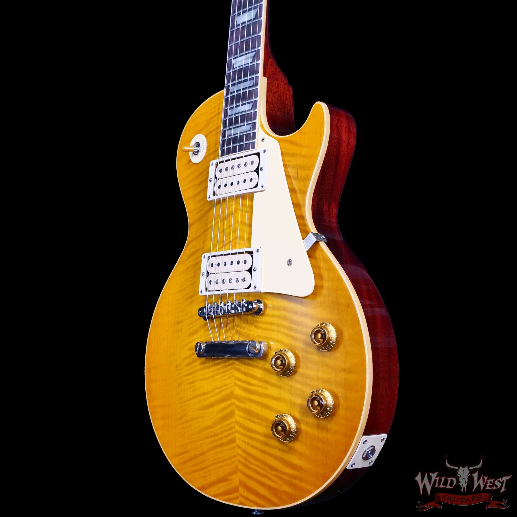gibsoncs-951839-br__wwg.jpg Gibson Custom Shop Dealer Select Greatest Hits 1959 Les Paul Standard BOTB 40 (Beauty of the Burst Page 40) VOS 8.50 lbs - Image 2