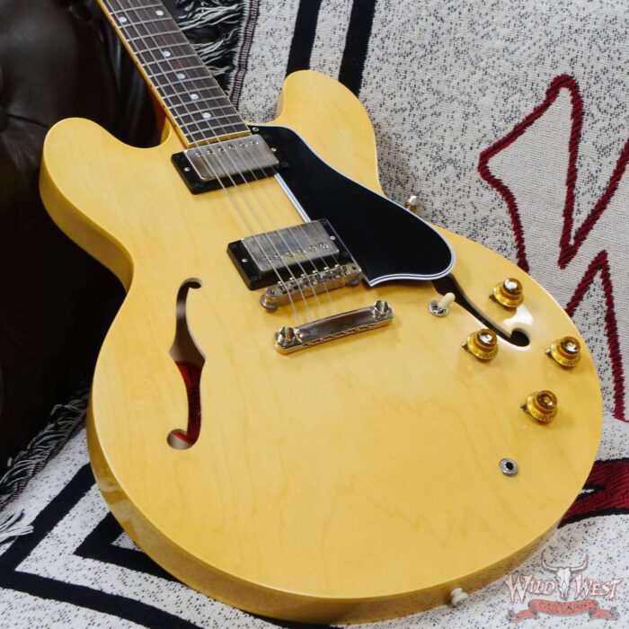 Gibson Custom Shop 1959 ES-335 Reissue VOS Vintage Natural - Image 8
