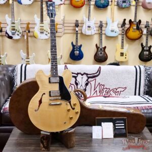 Gibson Custom Shop 1959 ES-335 Reissue VOS Vintage Natural 8.00 LBS - Image 6