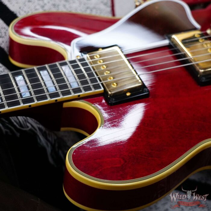 Gibson Custom Shop M2M 1959 ES-355 w/ Bigsby Murphy Lab Ultra Light Aged Sixties Cherry 8.40 LBS - Image 8