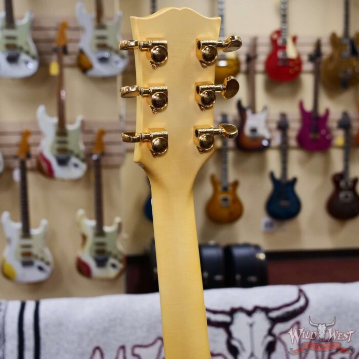 Gibson Custom Shop M2M 1959 ES-355 Reissue with Bigsby Murphy Lab Ultra Light Aged Heavy Antique White 9.15 LBS - Image 11