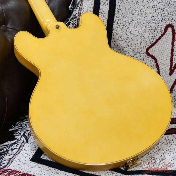 Gibson Custom Shop M2M 1959 ES-355 Reissue with Bigsby Murphy Lab Ultra Light Aged Heavy Antique White 9.15 LBS - Image 13