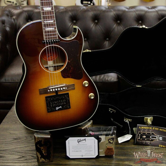 Gibson Custom Shop CF-100E Collector Edition Autumn Burst - Image 12